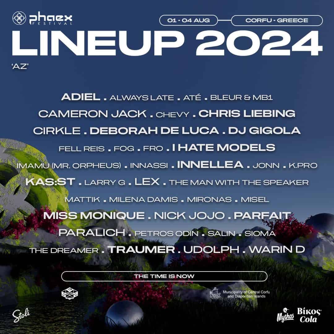 Phaex Festival - 2024 Lineups