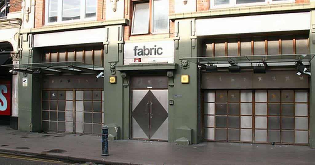 Fabric nightclub Shoreditch London
