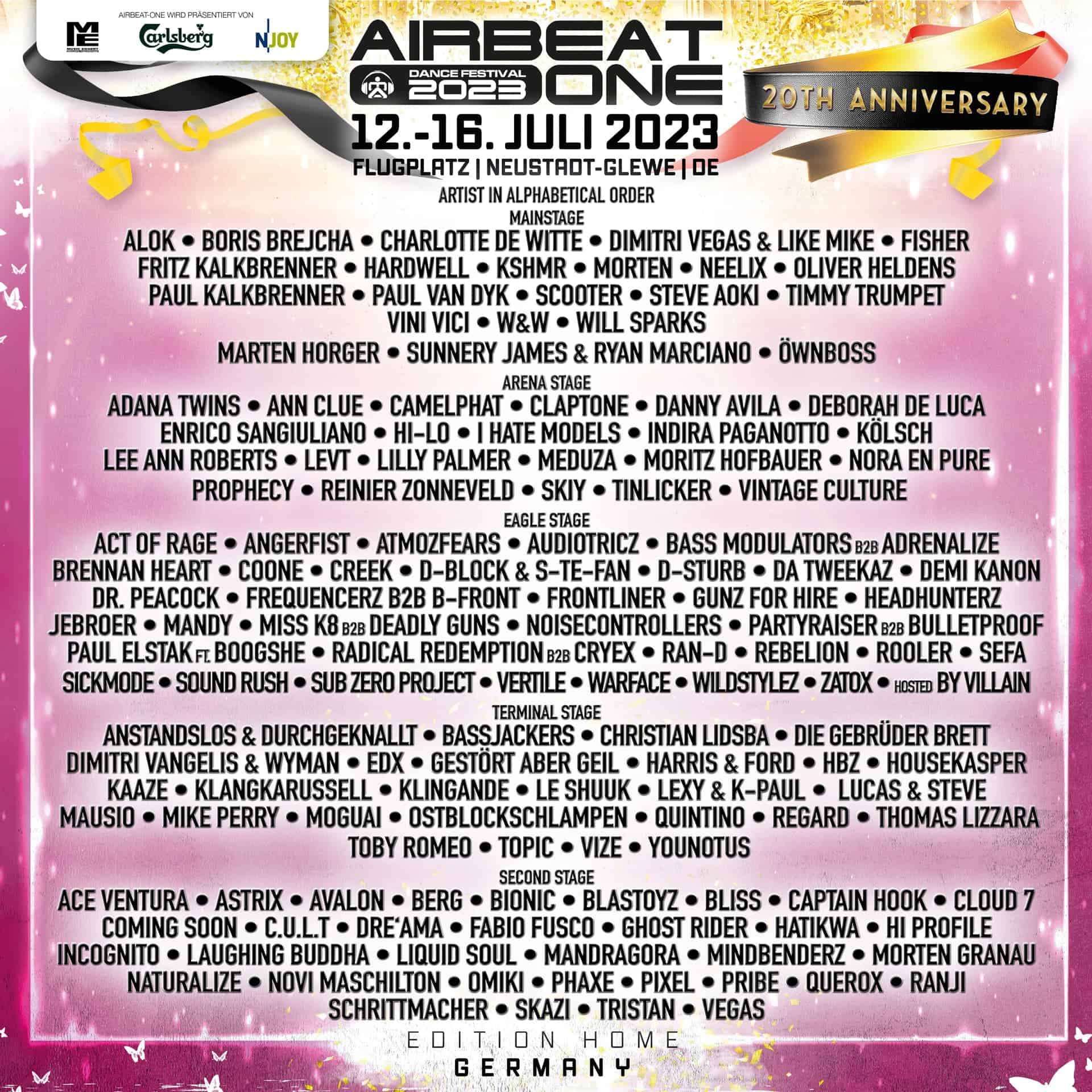 full lineup 2023 airbeat one