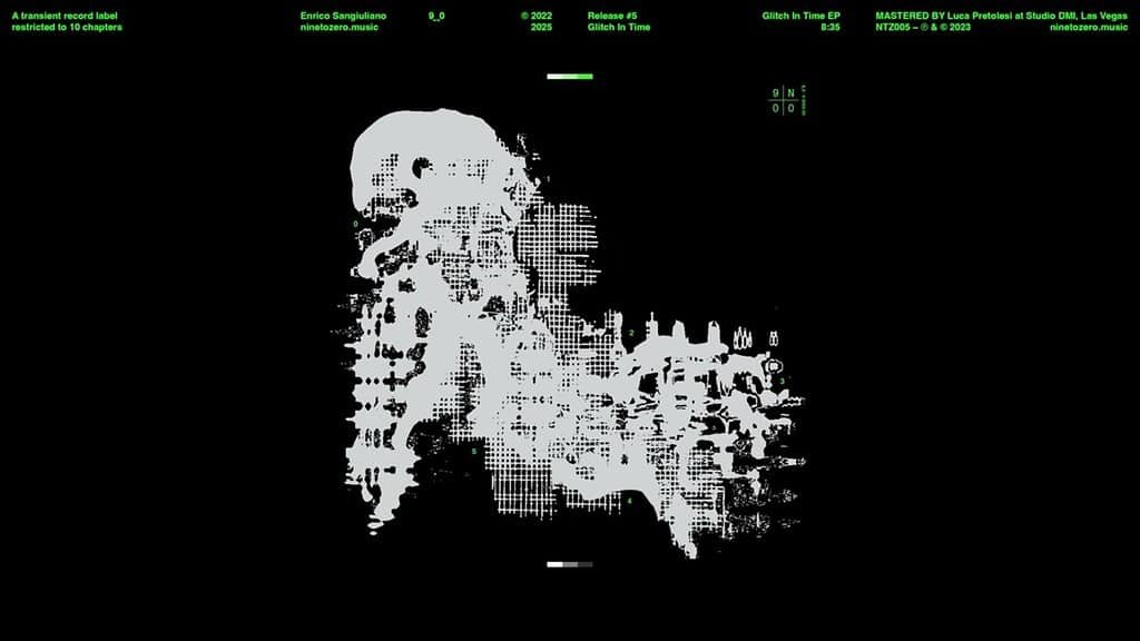 Enrico Sangiuliano Releases “Glitch In Time” EP on His NINETOZERO Label