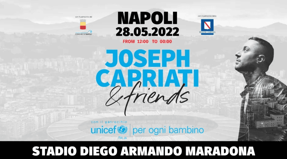 5-Facts You Never Heard of About Joseph Capriati 8 Joseph Capriati & Friends - Napoli