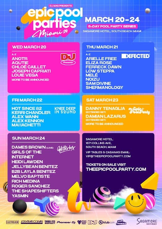 Epic Pool Parties Complete Standout Lineups For 2024 3 Epic Pool Parties Complete Standout Lineups For 2024