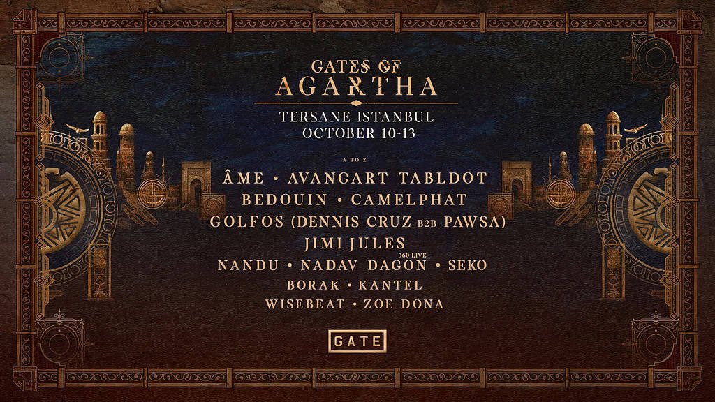 Gates of Agartha Moves to Turkey (October 2024) and Announces Lineup