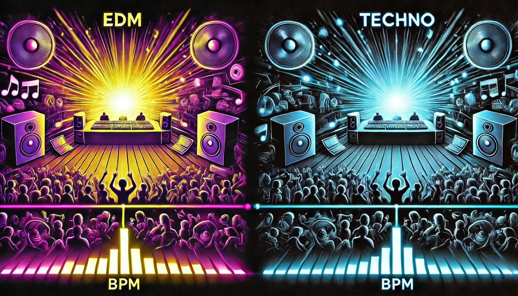EDM vs Techno: Key Differences in Sound and Culture 8 EDM vs Techno: Key Differences in Sound and Culture
