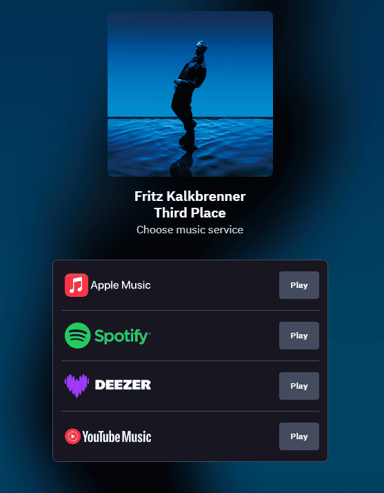 Fritz Kalkbrenner's "Third Place" - a Journey in Sound