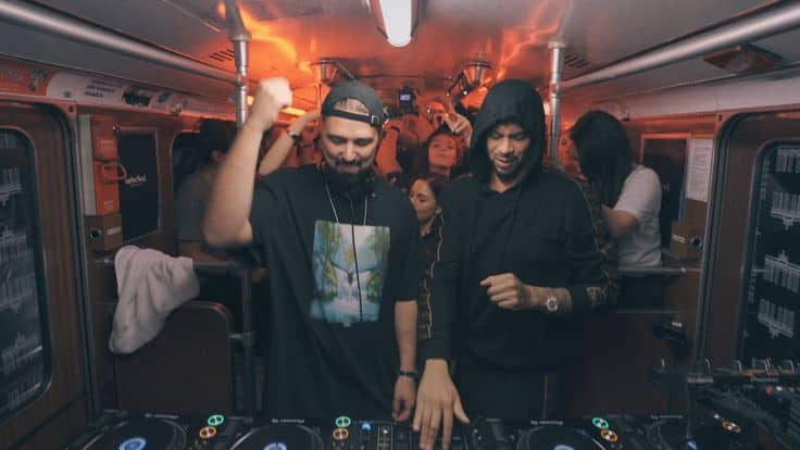 Selected Sessions MK b2b Sonny Fodera U-Bahn DJ Set: a Legendary Train Party Experience