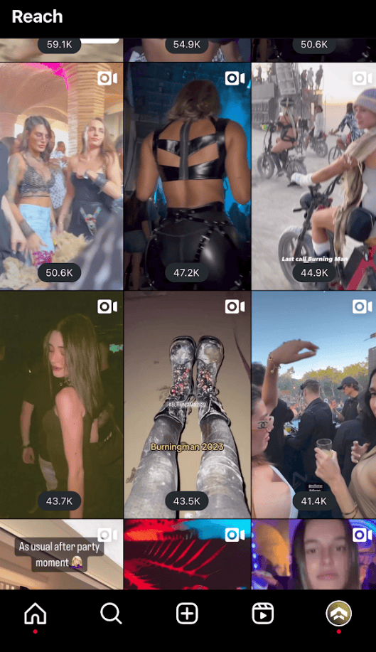 Festival & Event Promotion Service 13 Instagram Story Stats - Techno Airlines