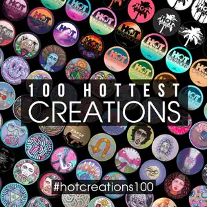 “100 Hottest Creations” Playlist on Spotify - Techno Playlist Cover “100 Hottest Creations” Playlist on Spotify - Techno Playlist Cover