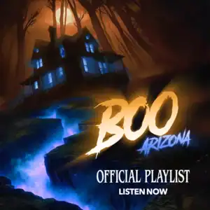 “BOO Arizona 2026 Official Playlist” Playlist on Spotify - Techno Playlist Cover