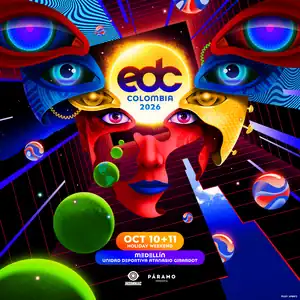 “EDC Colombia 2026 Official Playlist” Playlist on Spotify - Techno Playlist Cover “EDC Colombia 2026 Official Playlist” Playlist on Spotify - Techno Playlist Cover