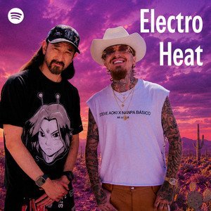 “Electro Heat” Playlist on Spotify - Techno Playlist Cover “Electro Heat” Playlist on Spotify - Techno Playlist Cover