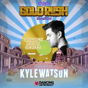“GOLDRUSH GOLDEN PICKS | Kyle Watson” Playlist on Spotify - Techno Playlist Cover “GOLDRUSH GOLDEN PICKS | Kyle Watson” Playlist on Spotify - Techno Playlist Cover