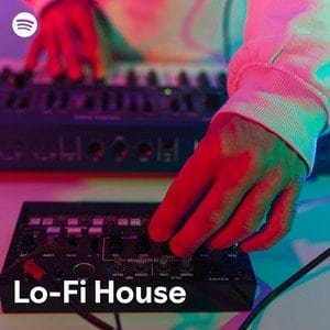 “Lo-Fi House” Playlist on Spotify - Techno Playlist Cover