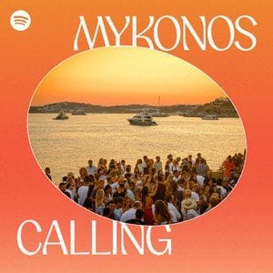 “Mykonos Calling” Playlist on Spotify - Techno Playlist Cover “Mykonos Calling” Playlist on Spotify - Techno Playlist Cover