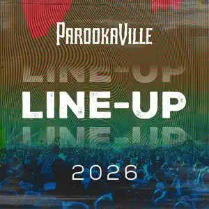 “PAROOKAVILLE – Line-Up 2026” Playlist on Spotify - Techno Playlist Cover “PAROOKAVILLE – Line-Up 2026” Playlist on Spotify - Techno Playlist Cover