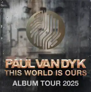“Paul van Dyk’s THIS WORLD IS OURS Playlist” Playlist on Spotify - Techno Playlist Cover “Paul van Dyk’s THIS WORLD IS OURS Playlist” Playlist on Spotify - Techno Playlist Cover