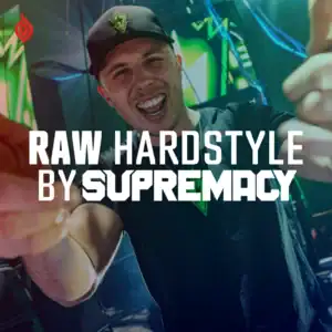 “RAW Hardstyle by Supremacy” Playlist on Spotify - Techno Playlist Cover