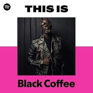“This Is Black Coffee” Playlist on Spotify - Techno Playlist Cover