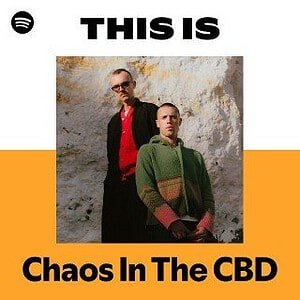 “This Is Chaos In The CBD” Playlist on Spotify - Techno Playlist Cover