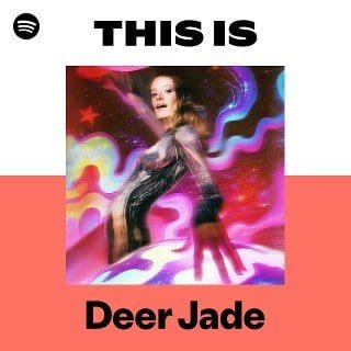 “This Is Deer Jade” Playlist on Spotify - Techno Playlist Cover