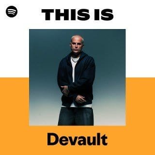 “This Is Devault” Playlist on Spotify - Techno Playlist Cover