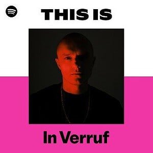 “This Is In Verruf” Playlist on Spotify - Techno Playlist Cover