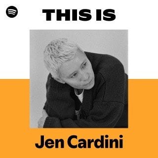 “This Is Jen Cardini” Playlist on Spotify - Techno Playlist Cover