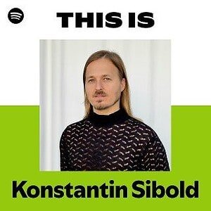 “This Is Konstantin Sibold” Playlist on Spotify - Techno Playlist Cover