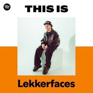 “This Is Lekkerfaces” Playlist on Spotify - Techno Playlist Cover