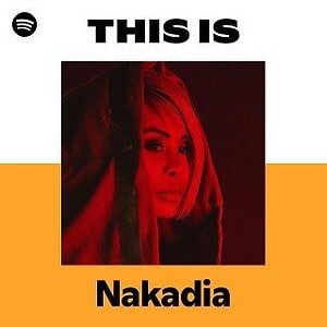 “This Is Nakadia” Playlist on Spotify - Techno Playlist Cover