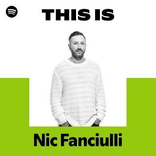 “This Is Nic Fanciulli” Playlist on Spotify - Techno Playlist Cover