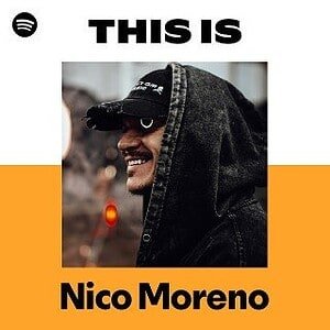 “This Is Nico Moreno” Playlist on Spotify - Techno Playlist Cover
