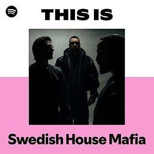 “This Is Swedish House Mafia” Playlist on Spotify - Techno Playlist Cover