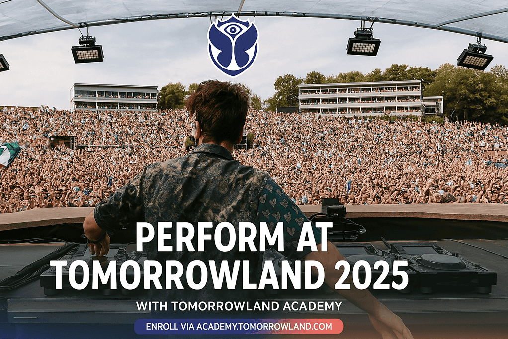 Get a Chance to Perform at Tomorrowland Belgium 2025 With The Tomorrowland Academy