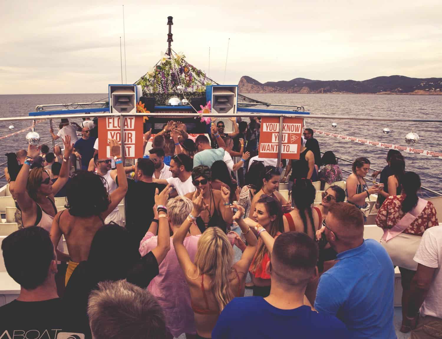 The Best Ibiza Parties: Top Events & Must-Visit Party Spots 16 Sailing Into The Sunset With Float Your Boat Ibiza | Source: Ibiza Spotlight