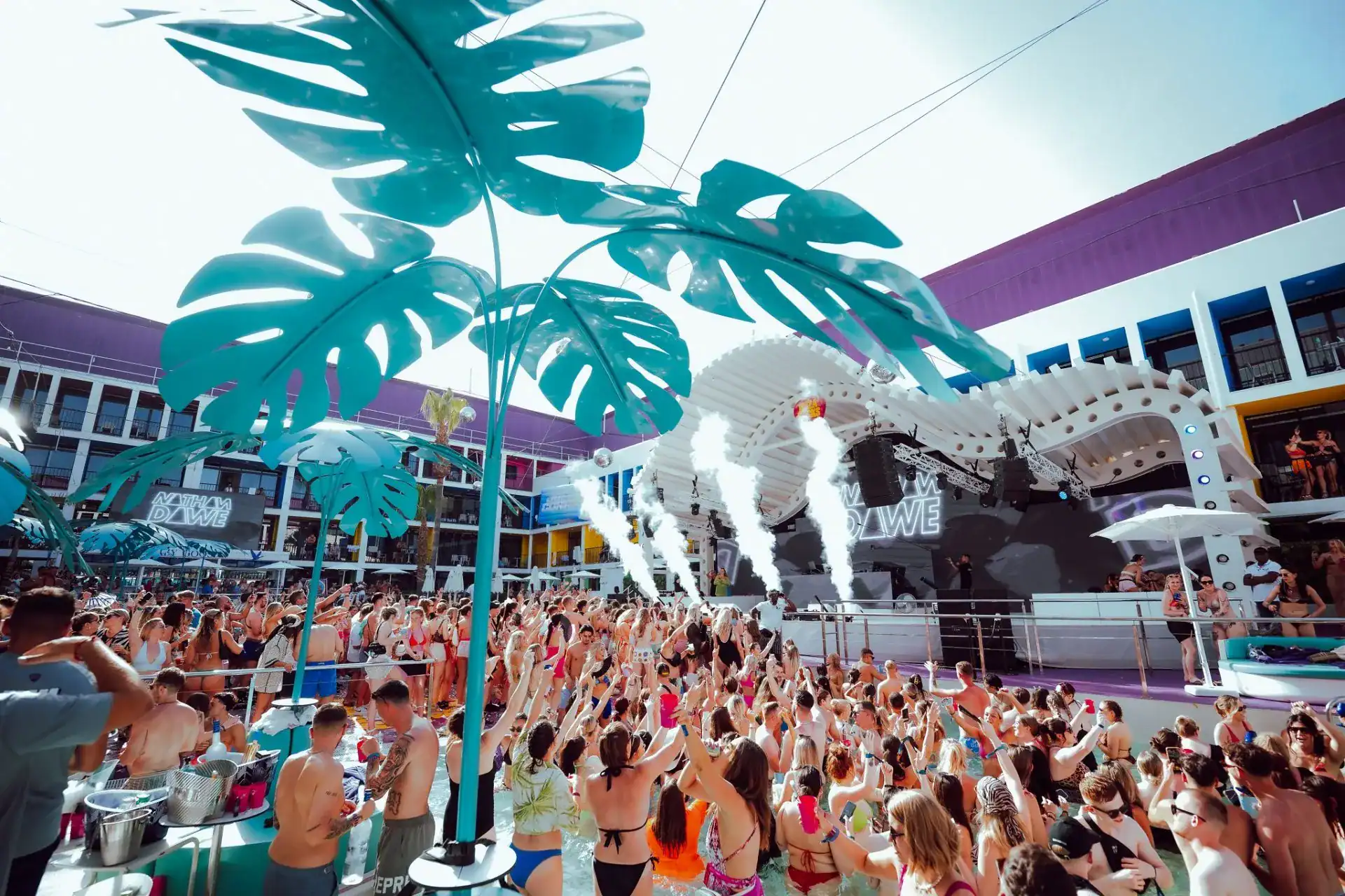 The Best Ibiza Parties: Top Events & Must-Visit Party Spots 15 Ibiza Rocks Pool Party - Source: Ibiza Rocks
