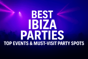 The Best Ibiza Parties: Top Events & Must-Visit Party Spots - Featured Image - AI Generated the best ibiza parties featured image ai generated