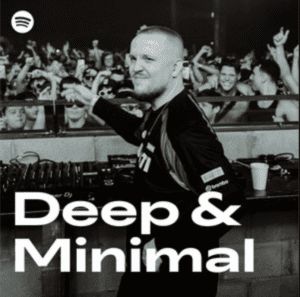 "Deep and Minimal" Playlist on Spotify 3 “Deep and Minimal” Playlist on Spotify - Techno Playlist Cover