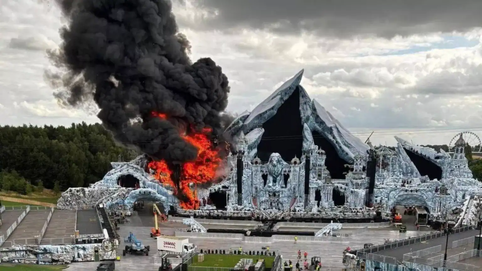 Tomorrowland Main Stage Destroyed in Fire Days Before Festival Opens