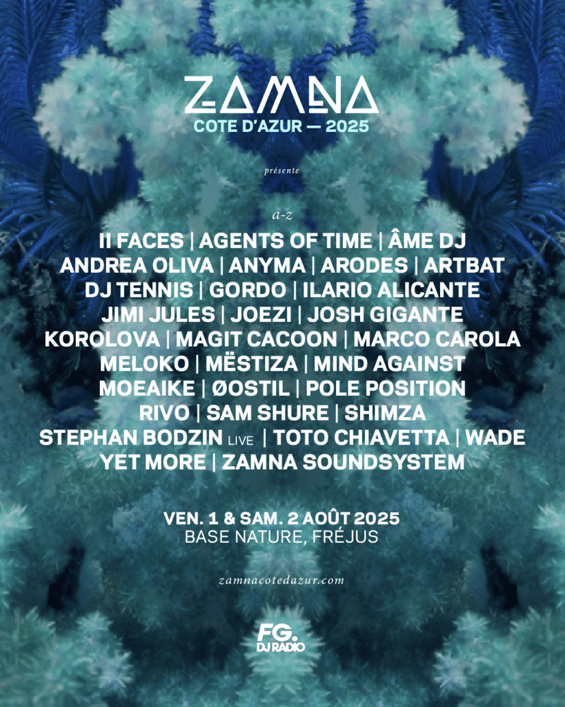 Zamna Festival Côte d'Azur Drops Complete 2025 Lineup 2 Zamna Festival Côte d'Azur Drops Complete 2025 Lineup - Content Image