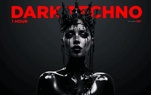 “Dark Industrial Techno Mix” Playlist on Spotify - Techno Playlist Cover