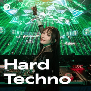 "Hard Techno" Playlist on Spotify 1 “Hard Techno” Playlist on Spotify - Techno Playlist Cover