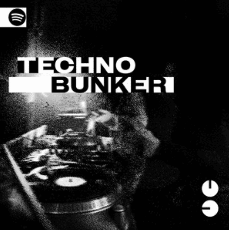 Techno Playlists 4 “TECHNO BUNKER” Playlist on Spotify - Techno Playlist Cover