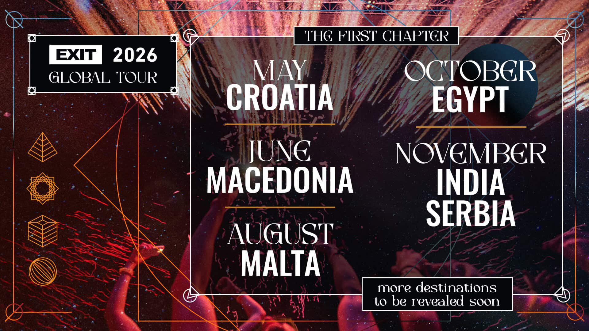 The First Chapter Begins: EXIT Expands from Serbia to the World in 2026