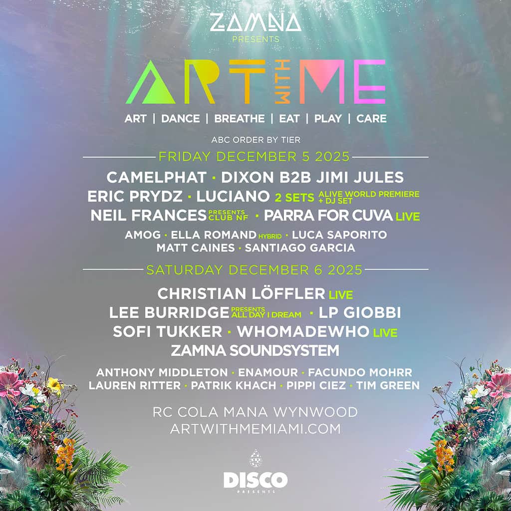 Zamna Presents: Art With Me Miami Reveals Full 2025 Lineup 1 Zamna Presents: Art With Me Miami Reveals Full 2025 Lineup
