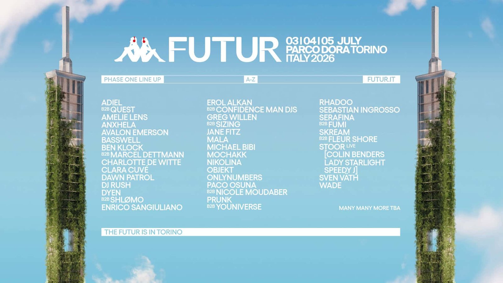 Kappa FuturFestival 2026 Announces First Line Up
