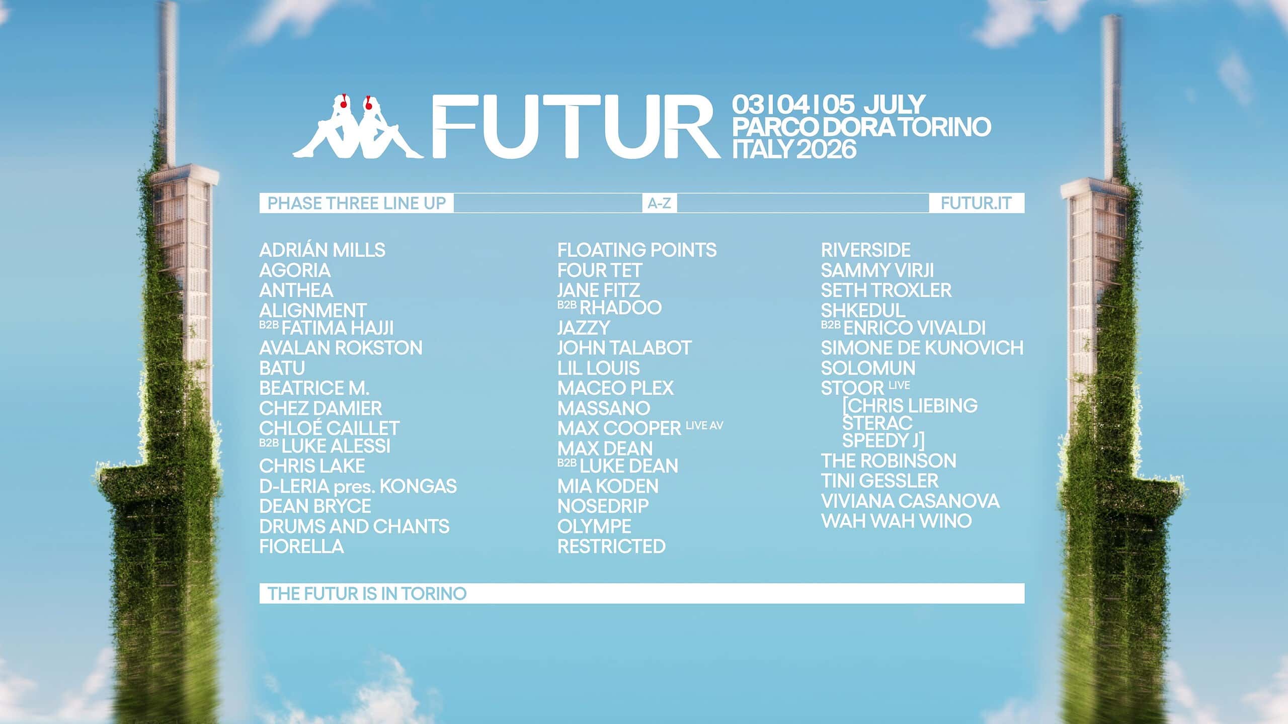 Kappa FuturFestival 2026 Announces Final Line Up (Phase 3) 1 Kappa FuturFestival 2026 Announces Final Line Up (Phase 3)