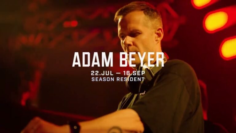 Adam Beyer performing at RESISTANCE Ibiza, Season 5 Resident, 22 July to 16 September 2026 at Amnesia Ibiza