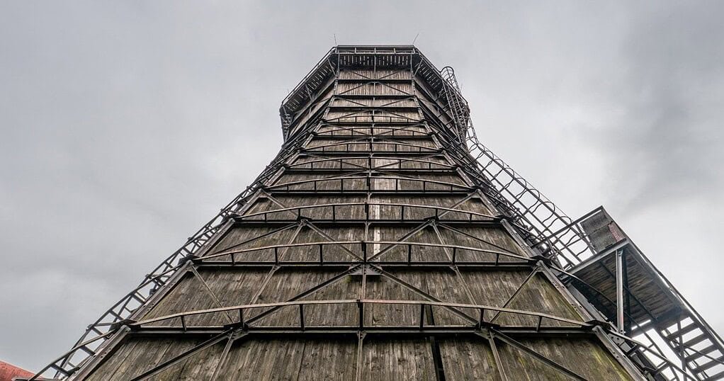 Stone Techno Built a Stage for Not Dancing, and It Might Be 2026's Boldest Idea 1 Industrial cooling tower at Zeche Zollverein, Stone Techno festival site