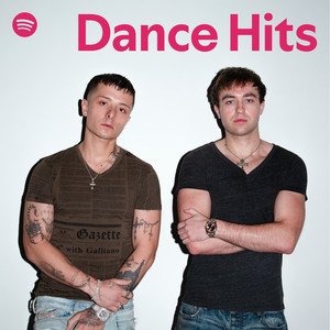 “Dance Hits” Playlist on Spotify - Techno Playlist Cover